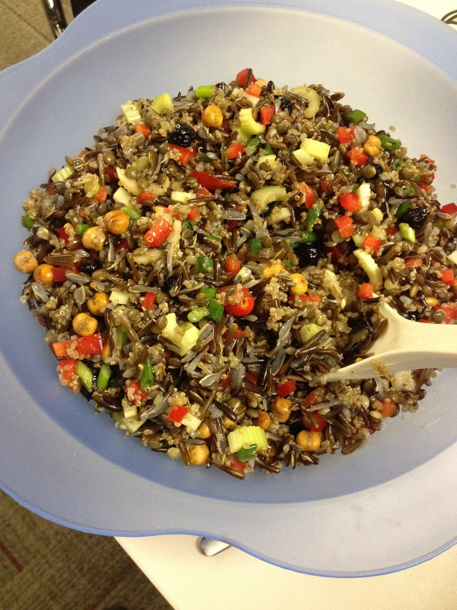 Wild Rice and Quinoa Salad Three Farmers
