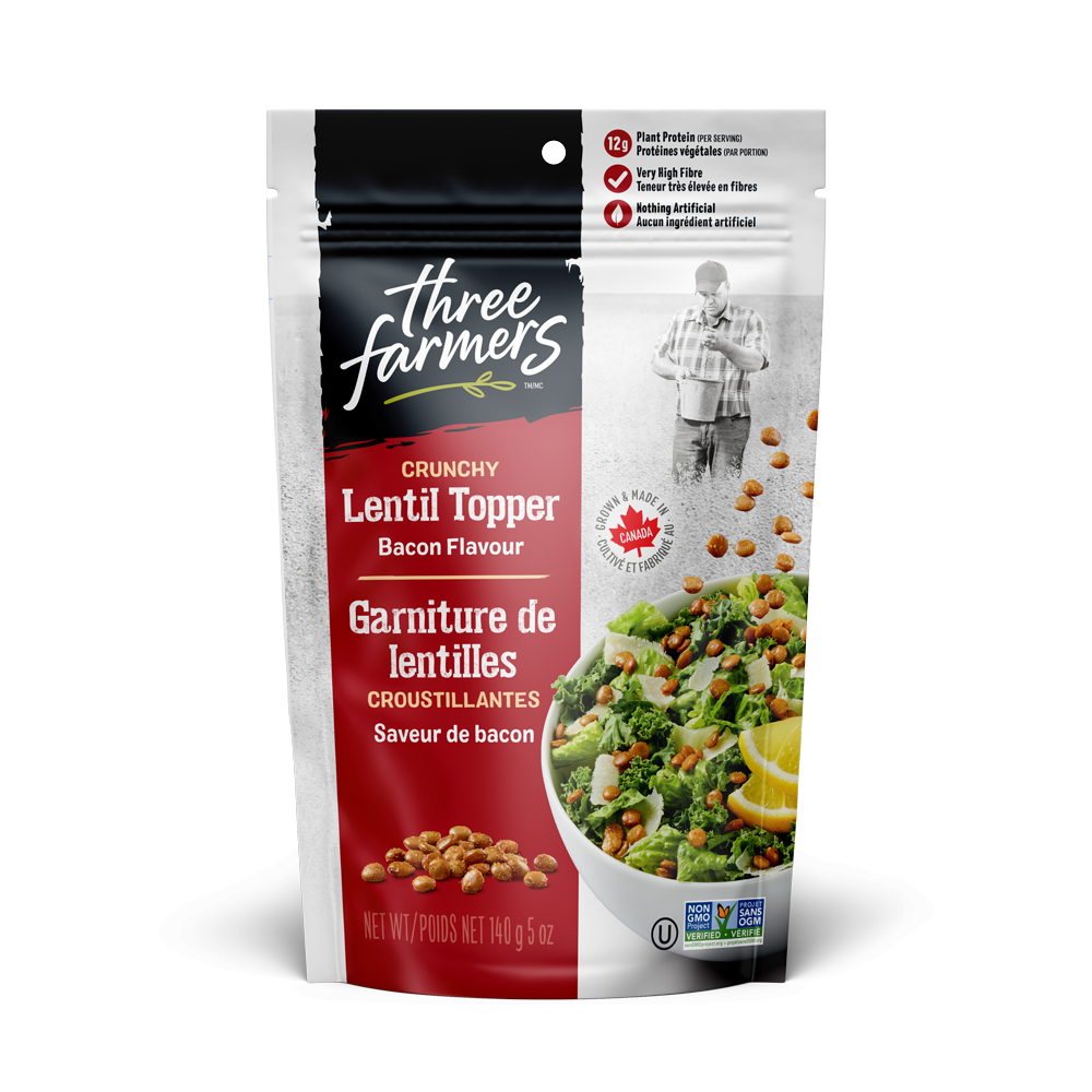 Bacon Flavour Crunchy Lentil Topper 140g