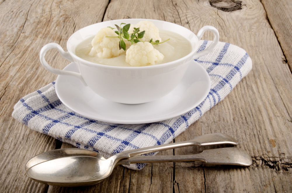 Cauliflower, Apple, and Fennel Soup
