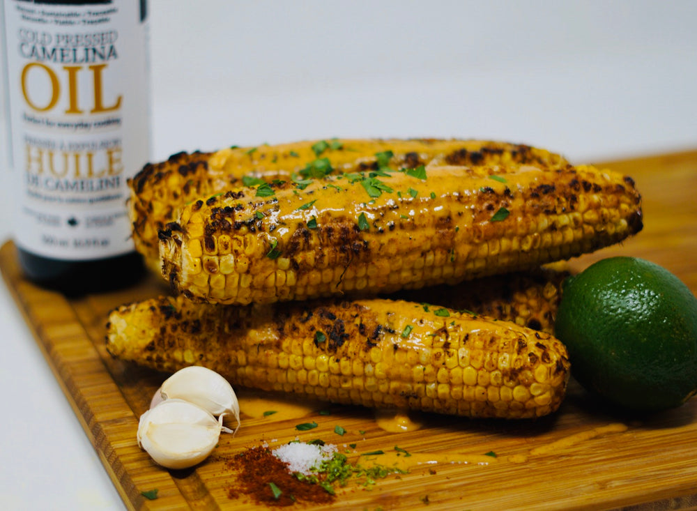 Chili Lime Grilled Street Corn