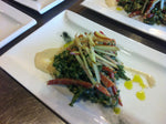 Raw Massaged Winter Kale Salad with Camelina Oil