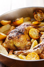 Lemon & Herb Roasted Chicken with Potatoes