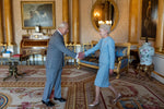 Three Farmers presented to His Majesty King Charles III at Buckingham Palace