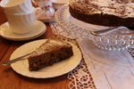 Gâteau épicé à la citrouille et aux cerises