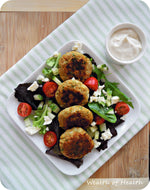 Falafel With Tahini Yogurt Sauce