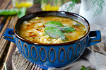 Soupe de légumes au millet