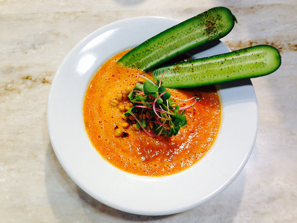 Fire Roasted Tomato and Pepper Soup