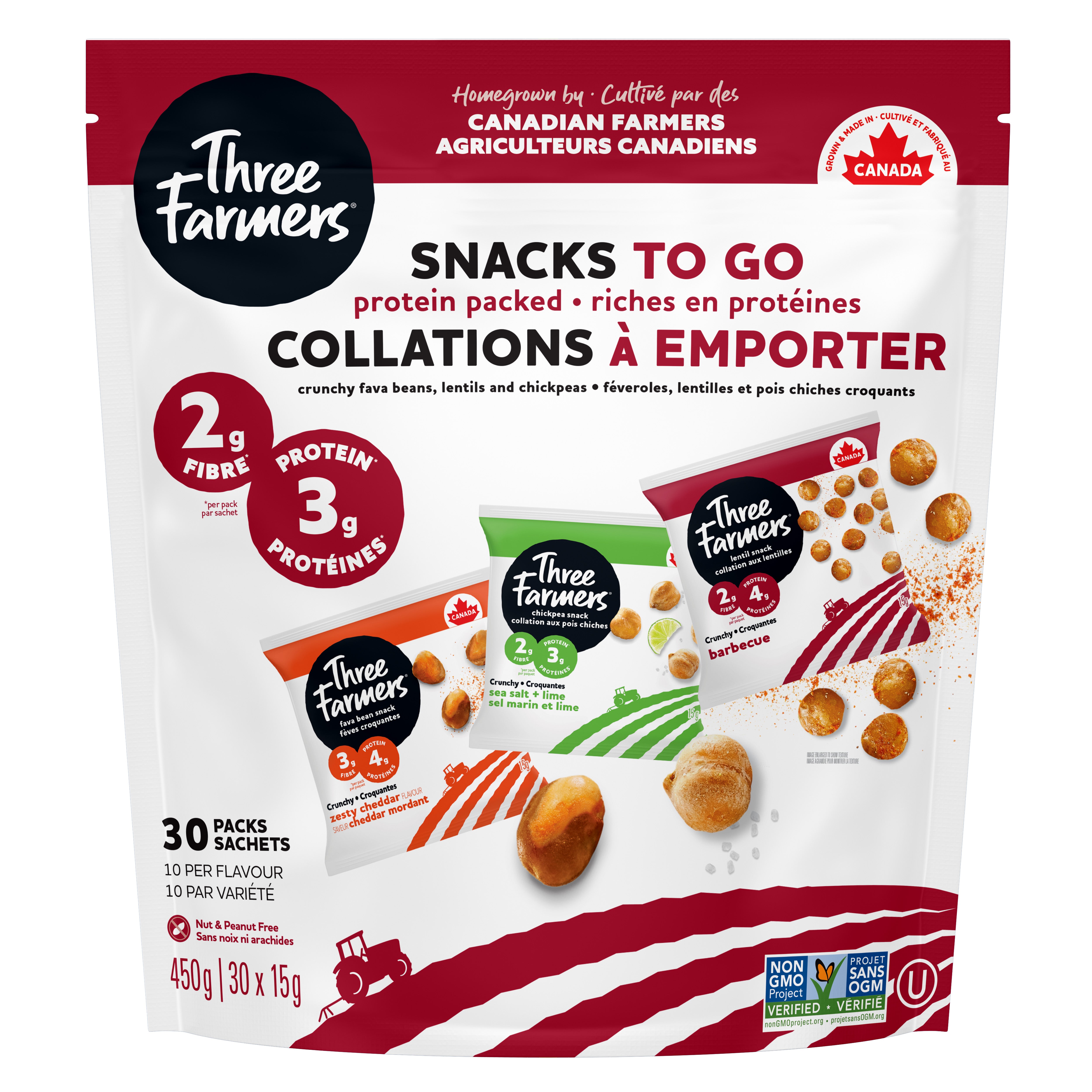 Protein Packed Snacks to Go 30 x 15g