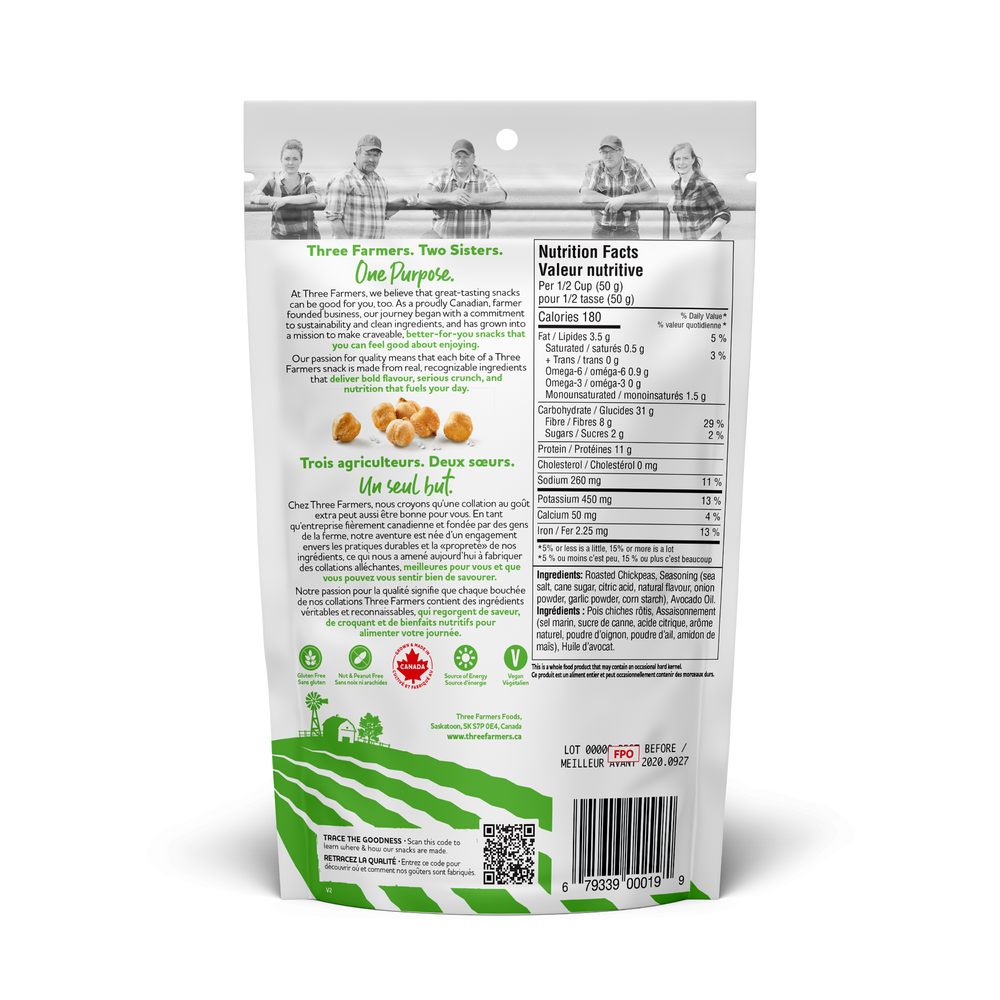 
                  
                    Load image into Gallery viewer, Sea Salt + Lime | Chickpea Snack
                  
                