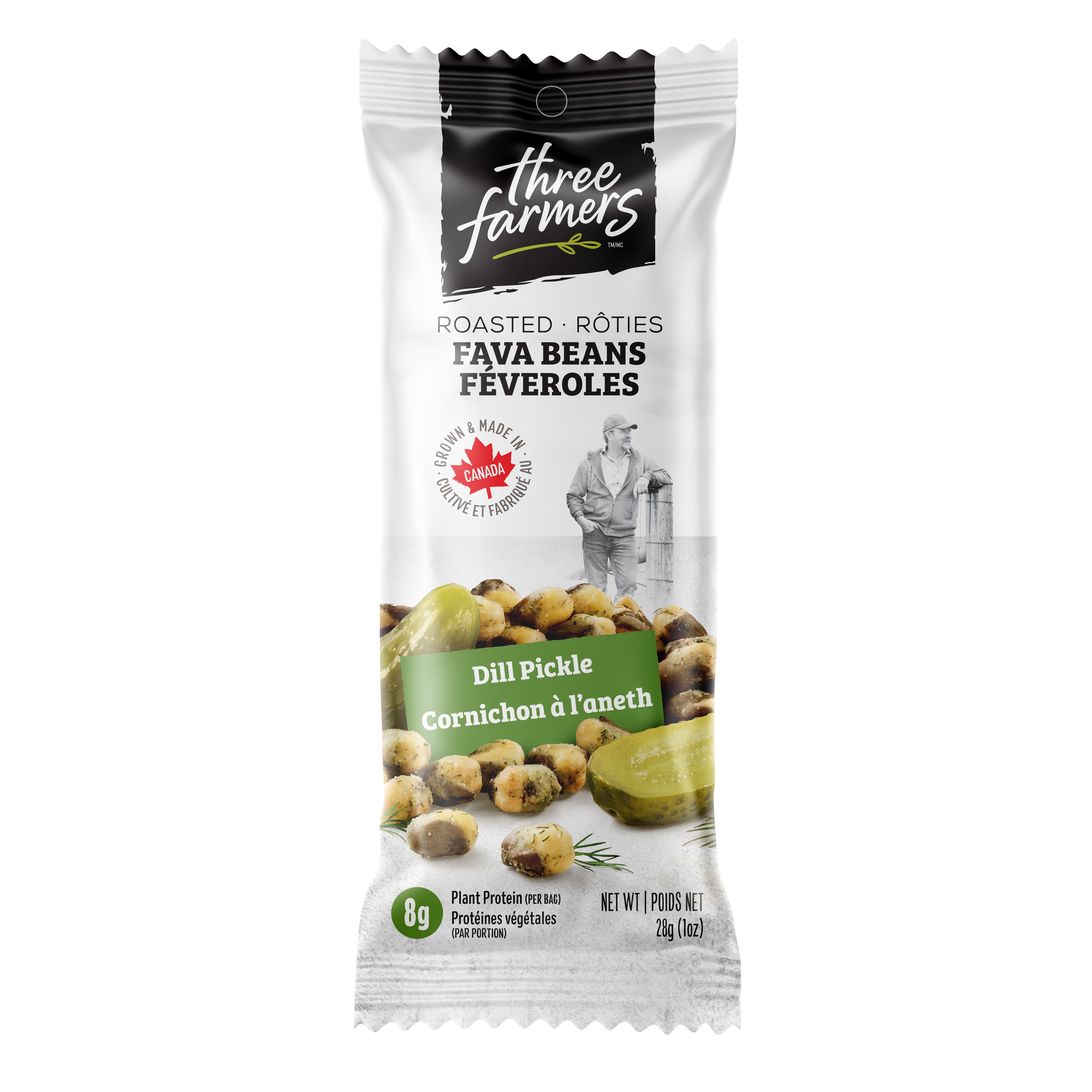 Dill Pickle Fava Beans To Go