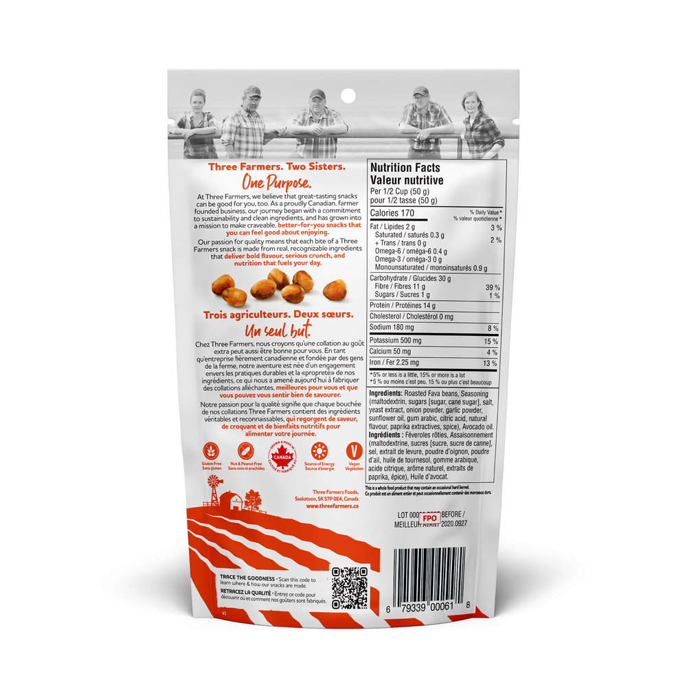 
                  
                    Load image into Gallery viewer, Zesty Cheddar | Fava Bean Snack
                  
                