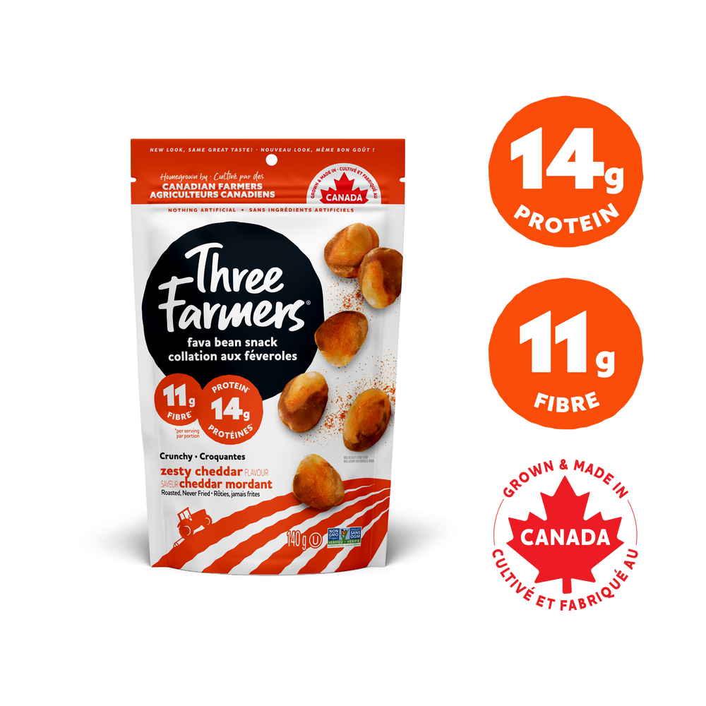 
                  
                    Load image into Gallery viewer, Zesty Cheddar | Fava Bean Snack
                  
                