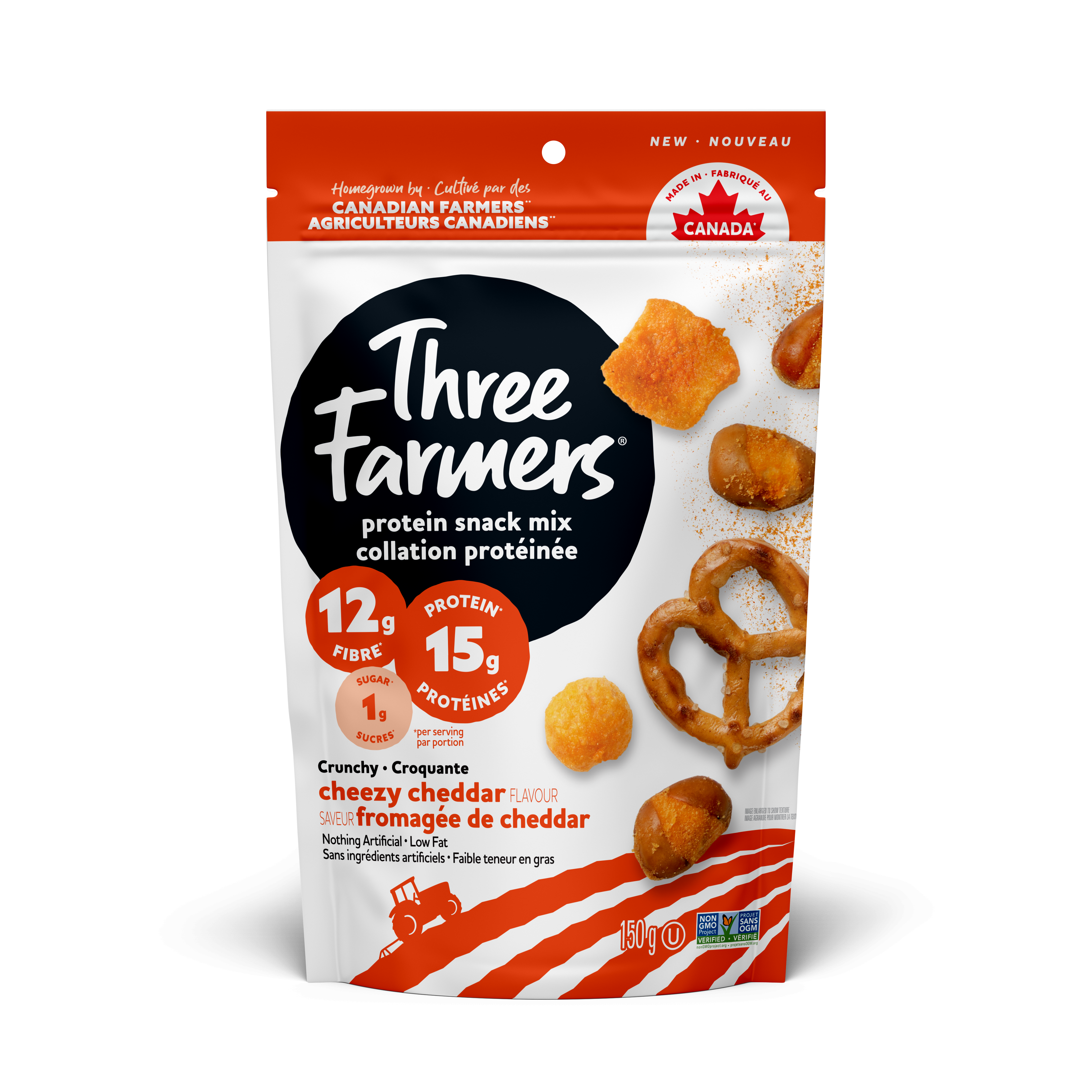 Cheezy Cheddar Protein Snack Mix 150g