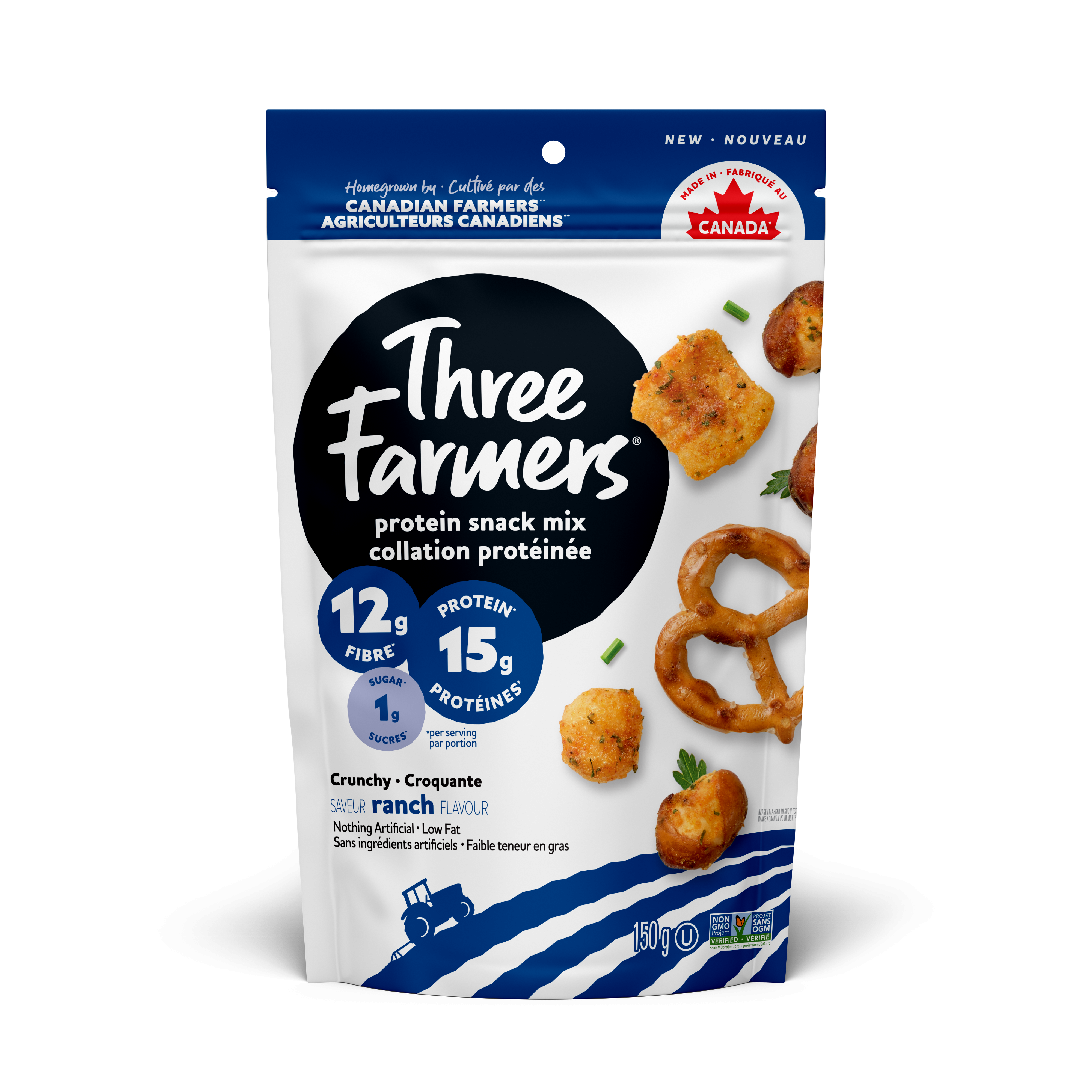 Mélange de collations protéinées Ranch 150 g