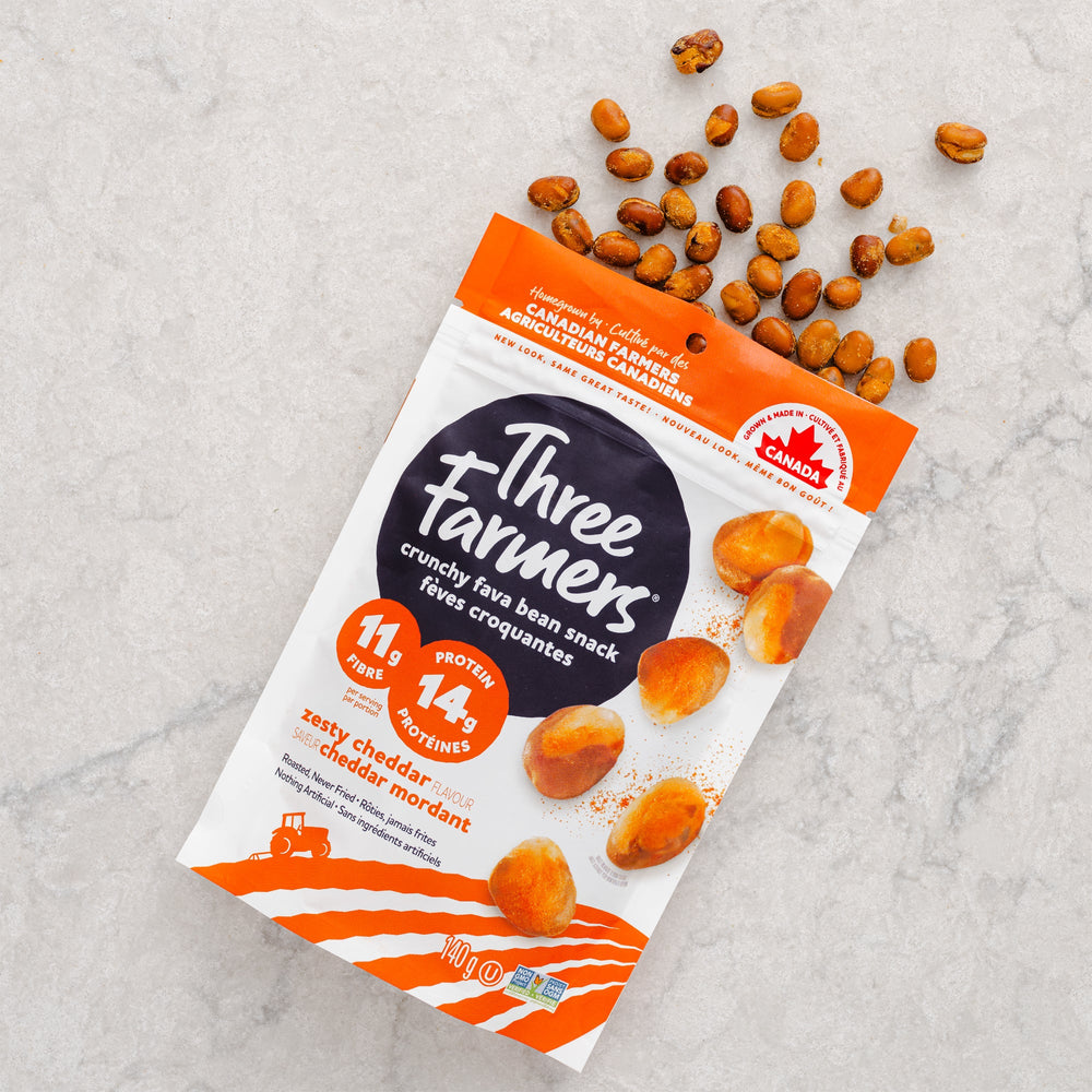 
                  
                    Load image into Gallery viewer, Zesty Cheddar | Fava Bean Snack
                  
                