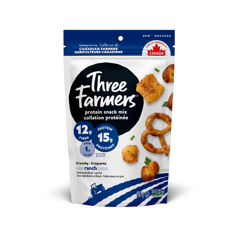Protein Ranch Mix Protein Snack Mixes | Three Farmers