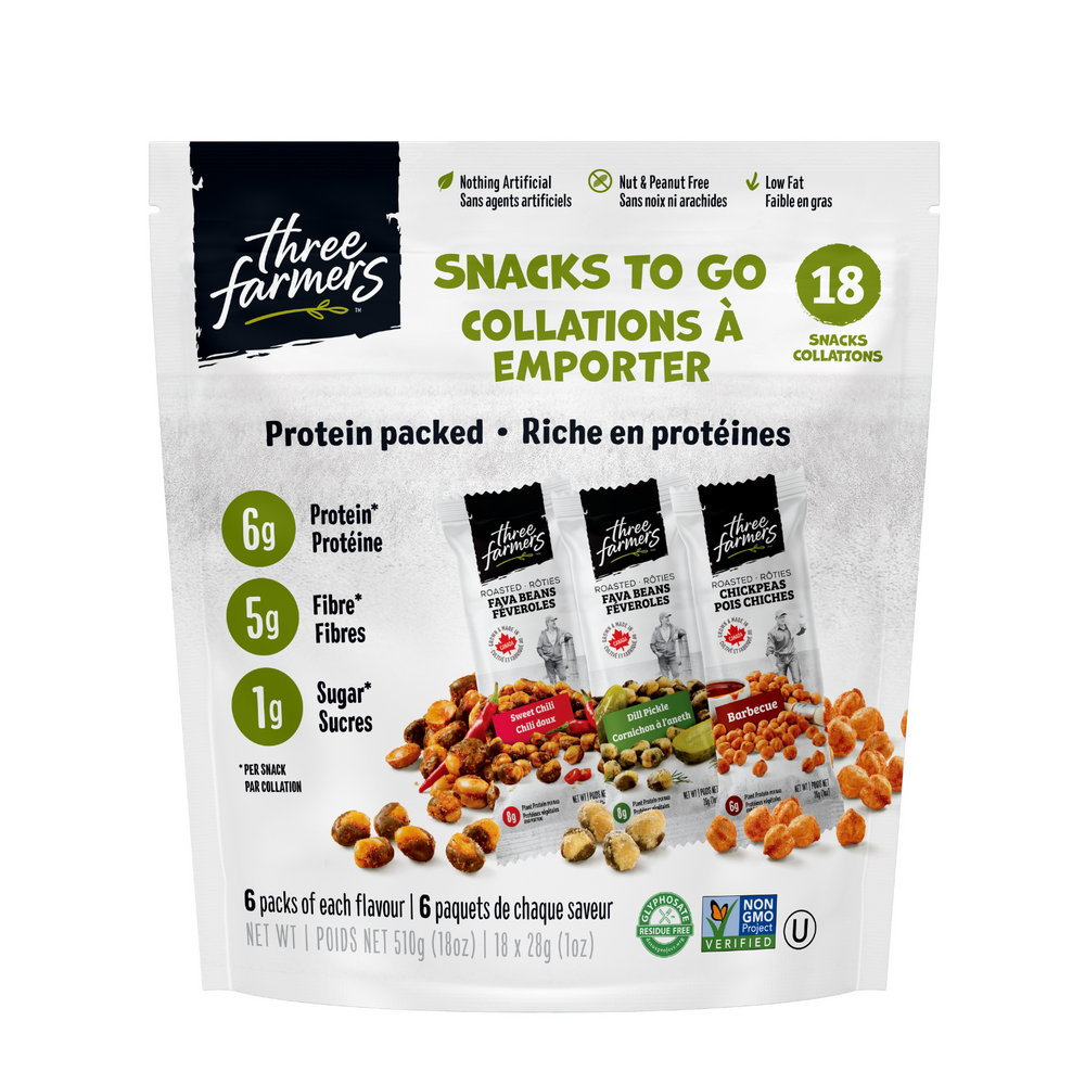 Protein Packed Variety Pack - Chickpea and Fava Top Sellers - 18 X 28g