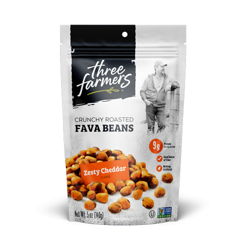 Zesty Cheddar Fava Beans 140g / 5oz