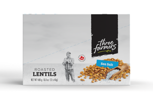
                  
                    Load image into Gallery viewer, Sea Salt Roasted Lentils - 12 x 40g
                  
                