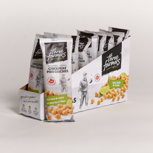 
                  
                    Load image into Gallery viewer, Sea Salt &amp;amp; Lime Roasted Chickpeas - 12 x 40g
                  
                